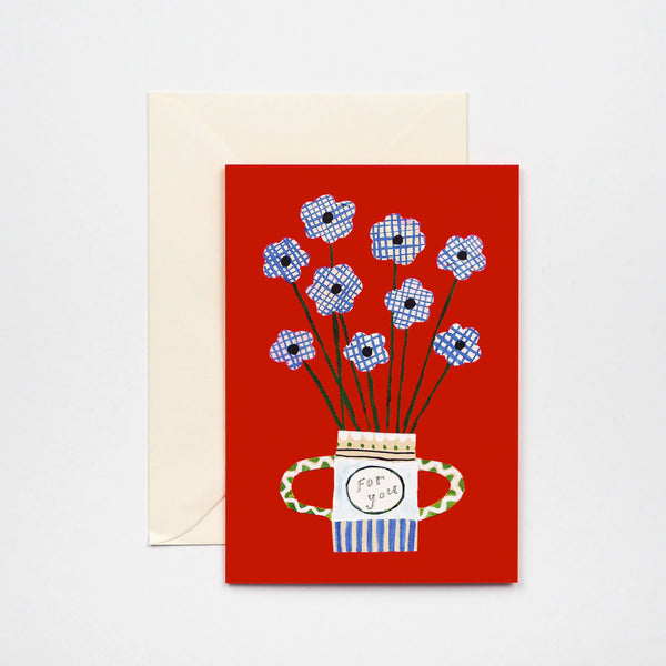 Hadley Cards Flowers For You Card