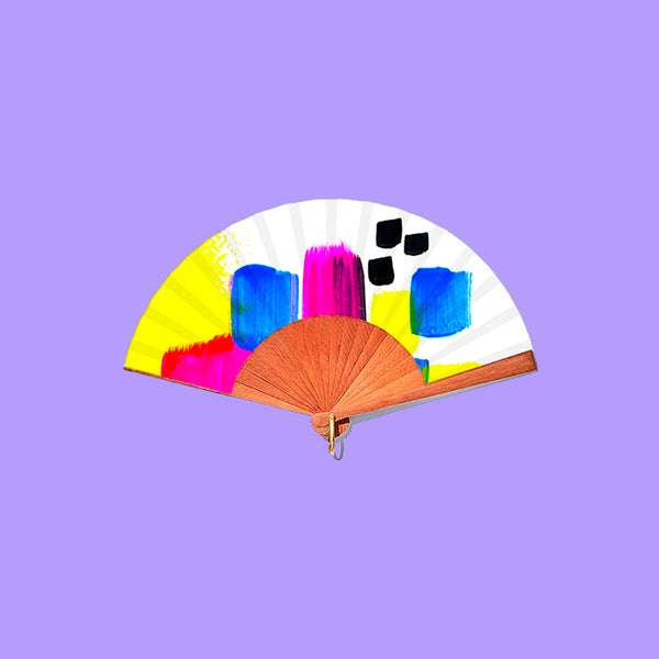 A FAN OF Primary Colours - Mini Fan