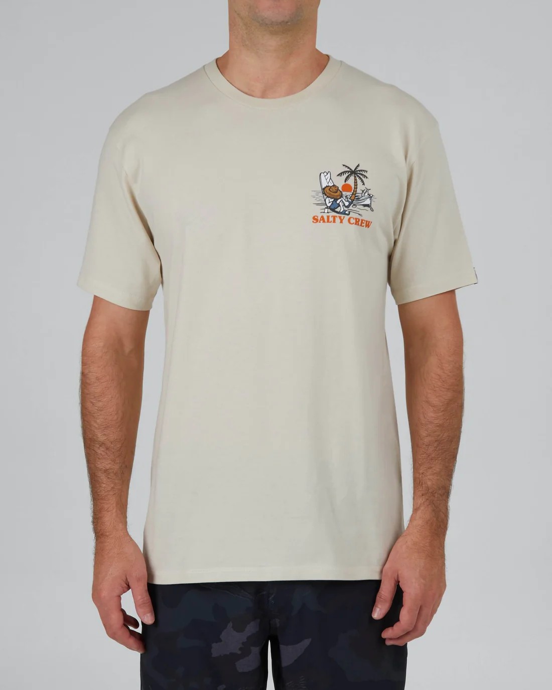 Salty Crew Salty Crew - T-shirt Crème