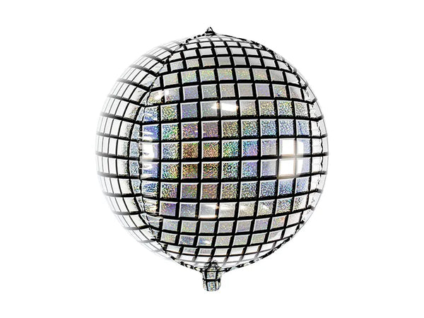 Partydeco Foil Balloon Disco Ball, 40cm