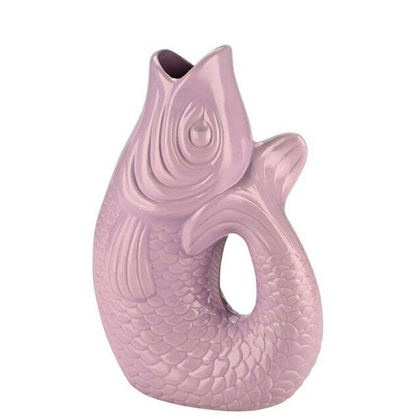 Gift Company Monsier Carafon Fish Vase S 1.2 Lt Lavender 1087403014