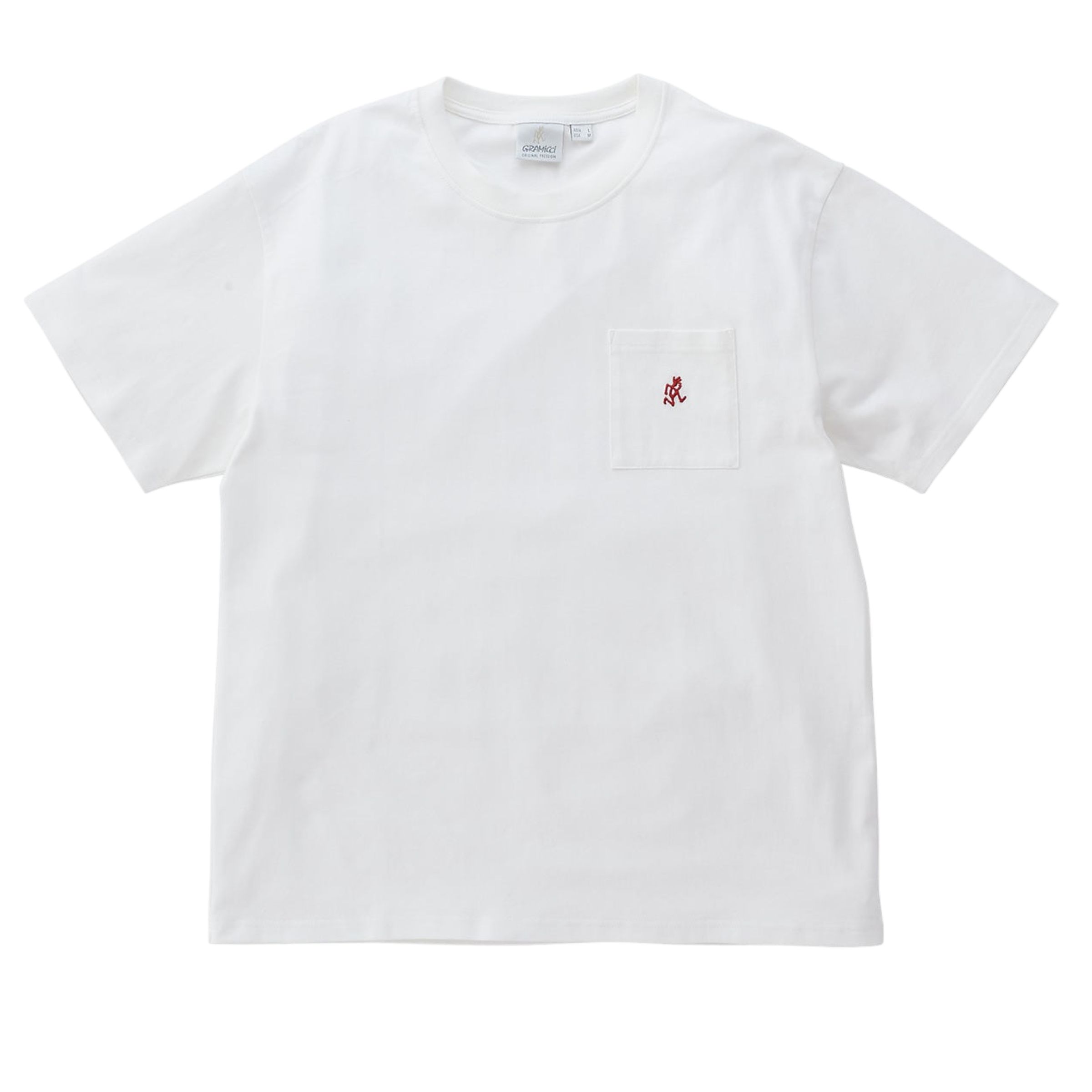 Gramicci T-Shirt One Point White