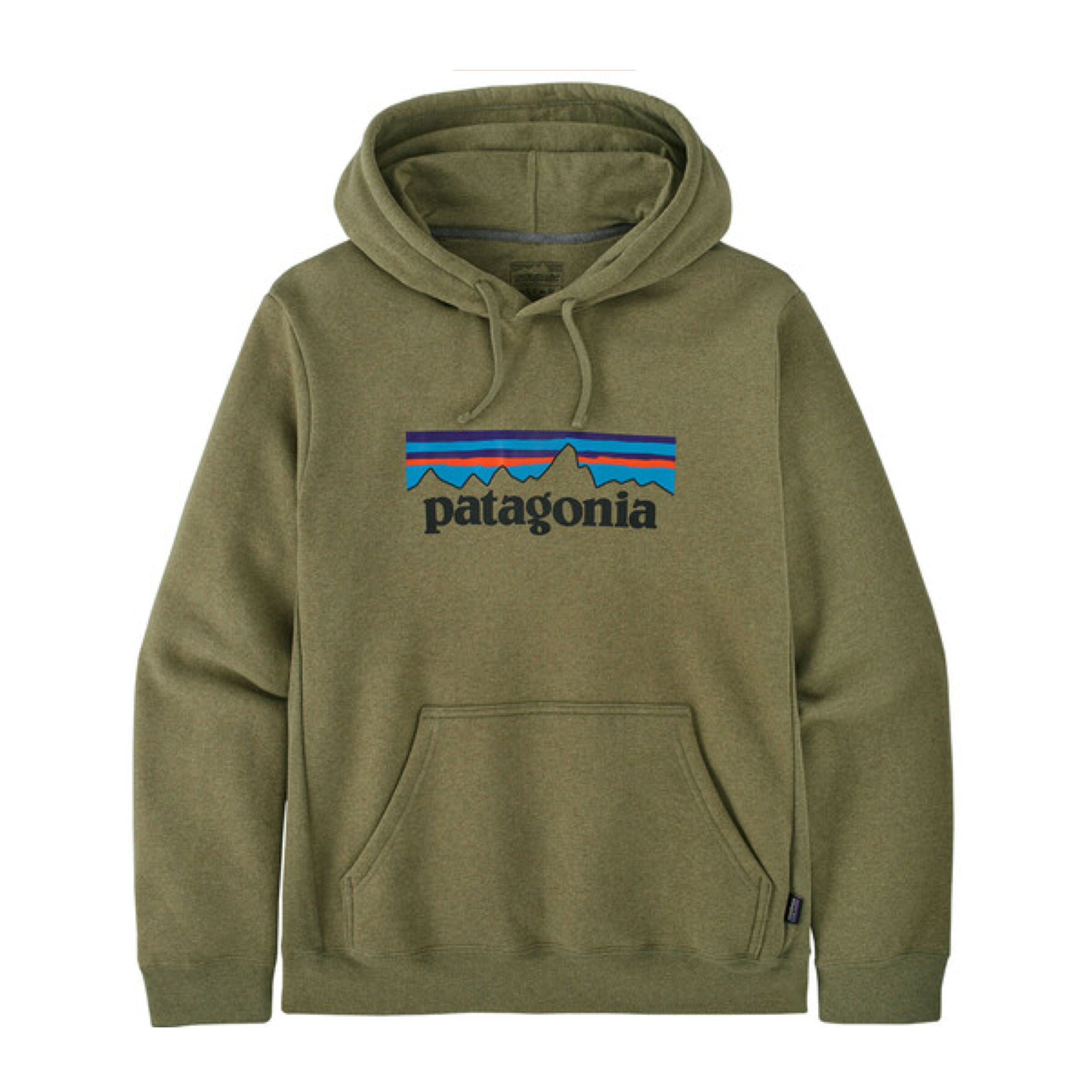 Patagonia Maglia P-6 Logo Uprisal Hoody Buckhorn Green