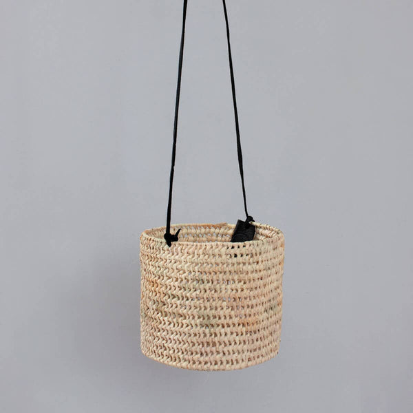 Bohemia Large Open Weave Hanging Plant Basket