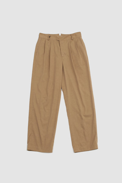 document-nylon-chino-tucked-trousers-beige