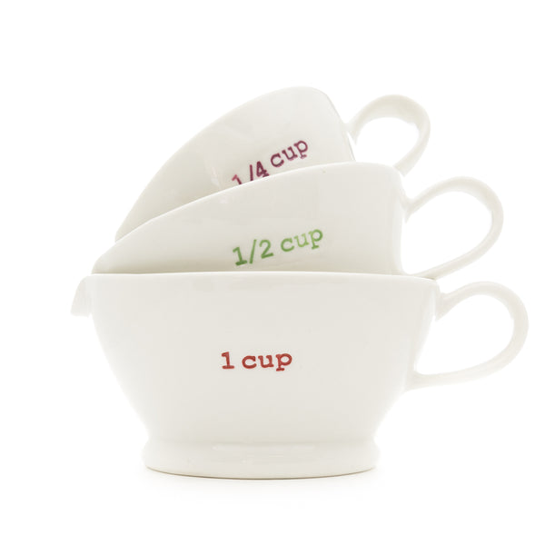 Formahouse - Keith Brymer Jones Keith Brymer Jones Measuring Cup Set - 1 Cup, 1/2 Cup, 1/4 Cup