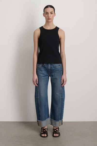 B SIDES Relaxed Lasso Vista Blue Jeans