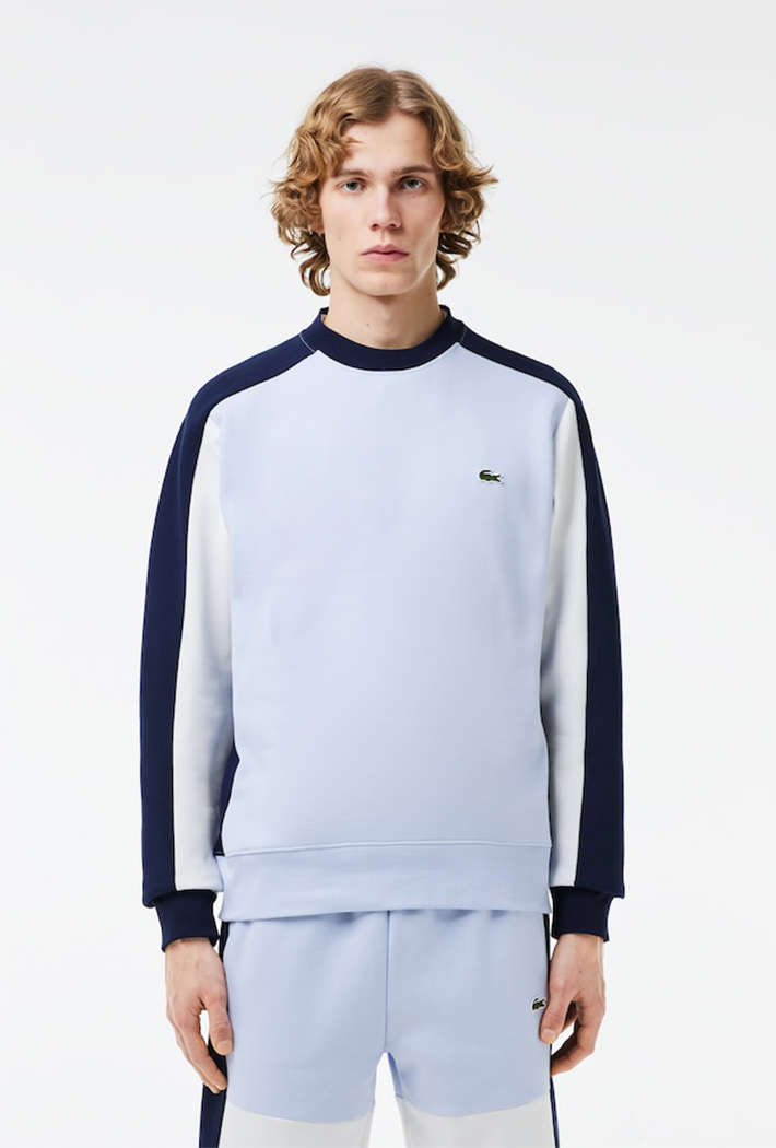Lacoste Lacoste Men's Brushed Fleece Colourblock Jogger Sweatshirt