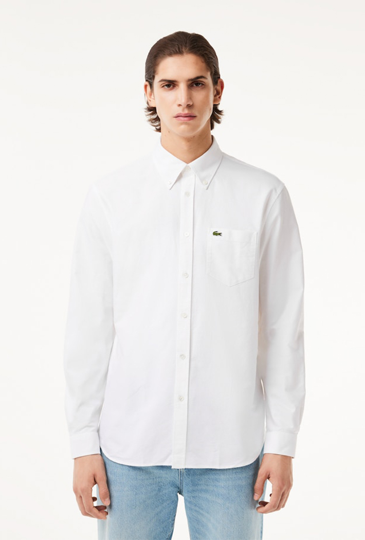 Lacoste Lacoste Men's Regular Fit Cotton Oxford Shirt