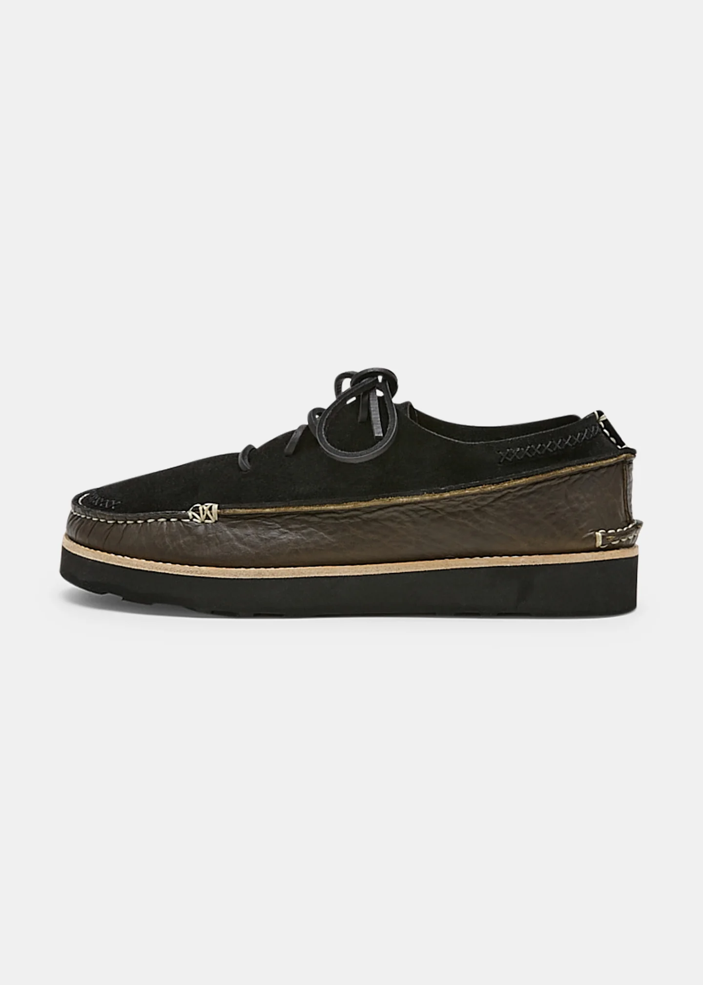 Yogi Footwear  Yogi x Universal Works Finn III Shoe on EVA - Black/Khaki