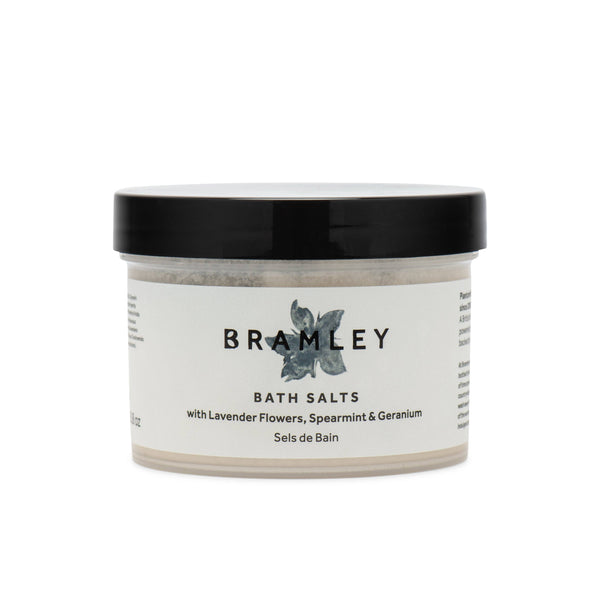 Bramleys - Bath Salts With Lavender Flowers, Spearmint & Geranium Essential Oils