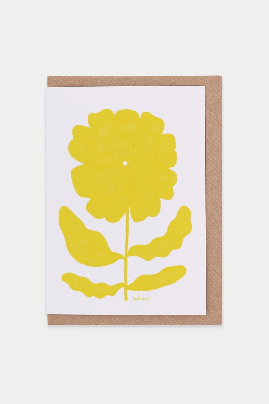 Evermade Yellow Hug Greetings Card