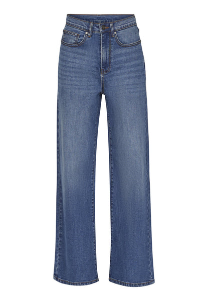 Sisterspoint Owi Jeans - Mid Blue Wash