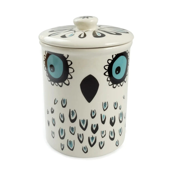 Hannah Turner Ceramic Owl Storage Jar