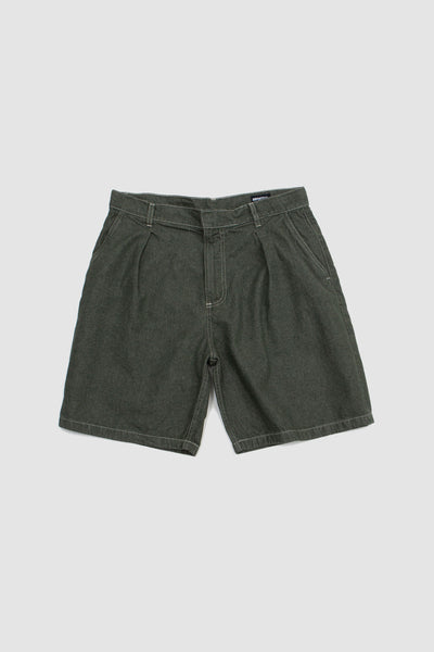 arpenteur-page-stone-washed-denim-shorts-green