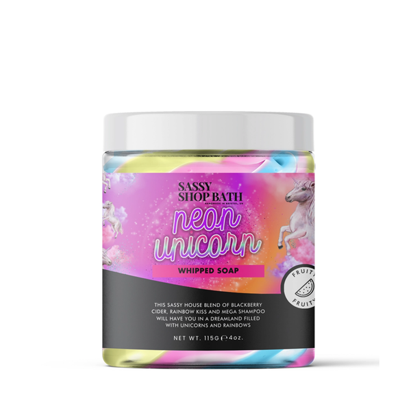 Sassy Scents | Whipped Soap | Neon Unicorn