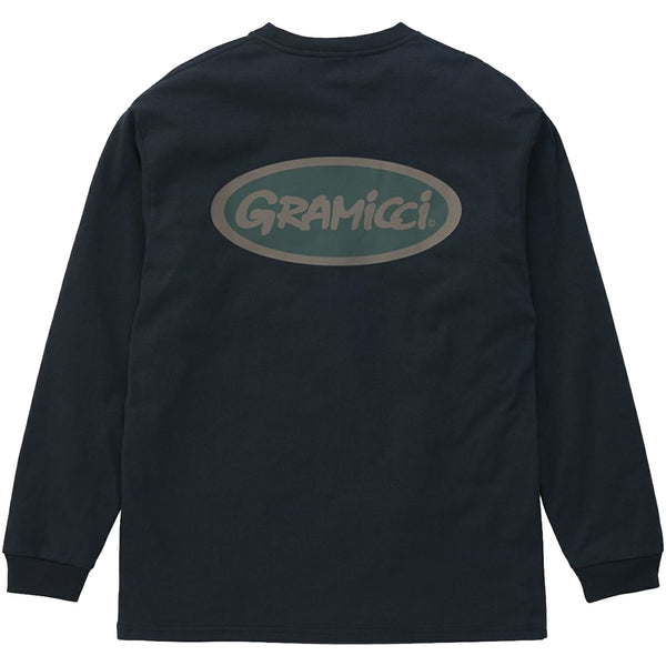Gramicci Oval Long Sleeve T-shirt - Vintage Black