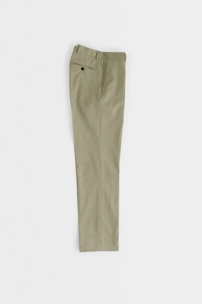 A KIND OF GUISE Relaxed Tailored Trousers Chalk Green