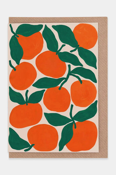 Evermade Tangerines Greetings Card