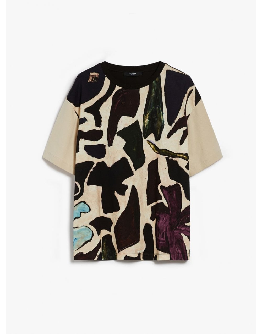 max-mara-weekend-max-mara-weekend-viterbo-abstract-short-sleeve-t-shirt-size-s-col-b