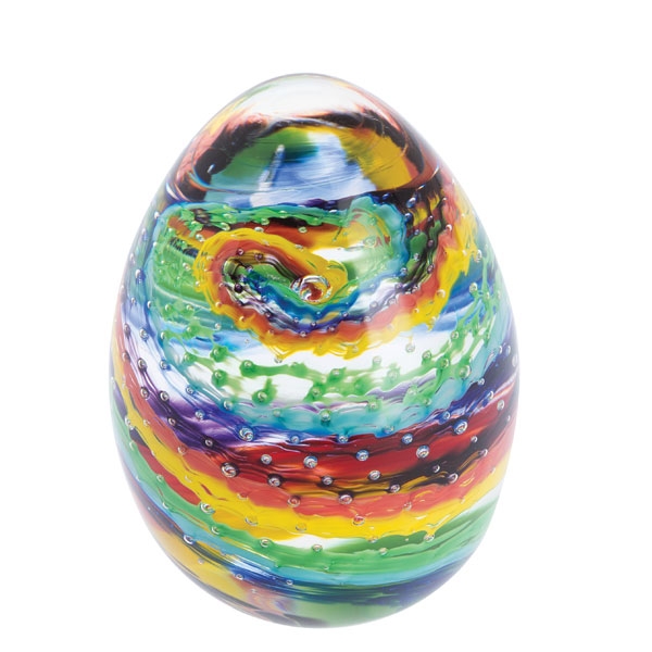 Caithness Glass Blessings Rainbow Paperweight