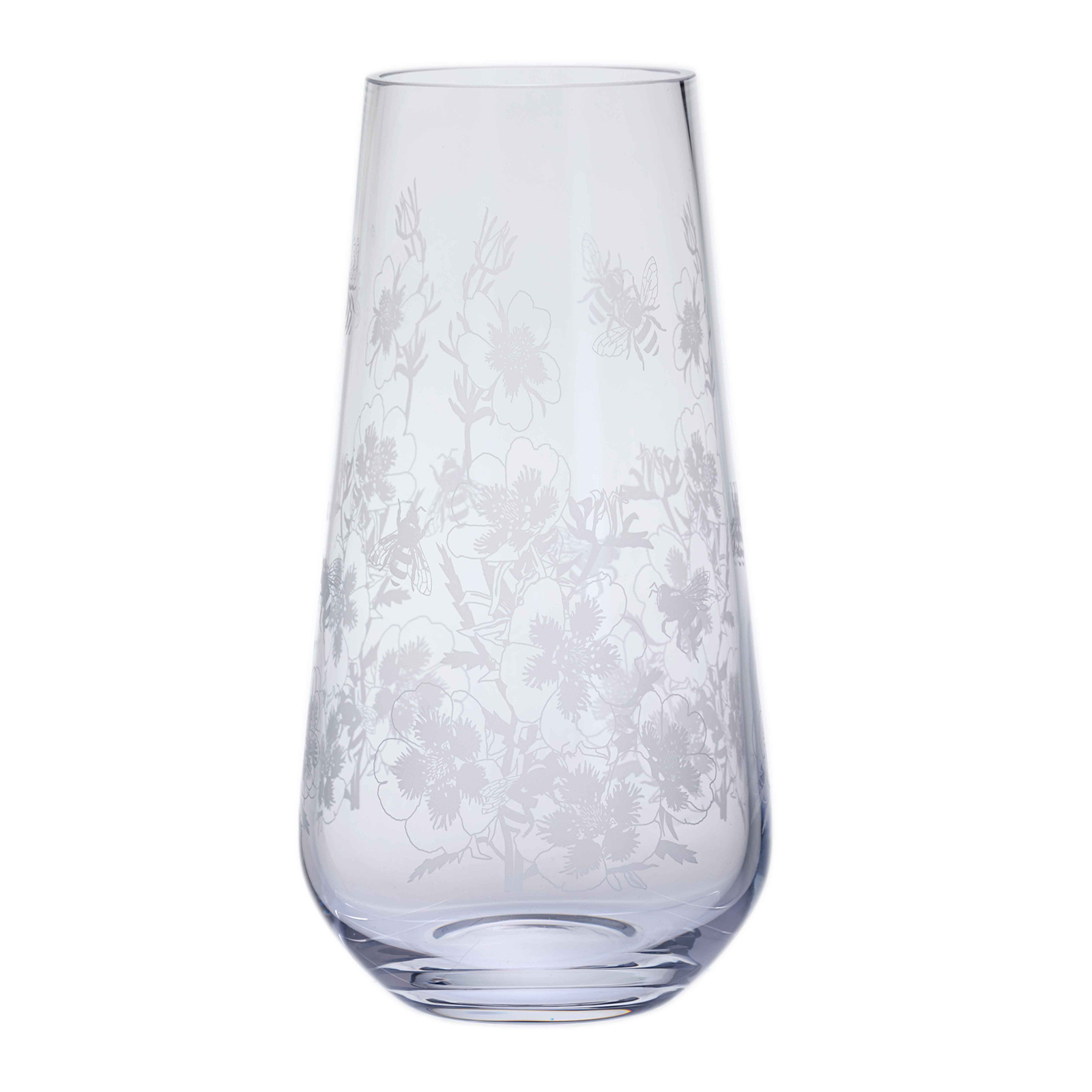dartington-crystal-bloom-bees-and-potentilla-tapered-vase