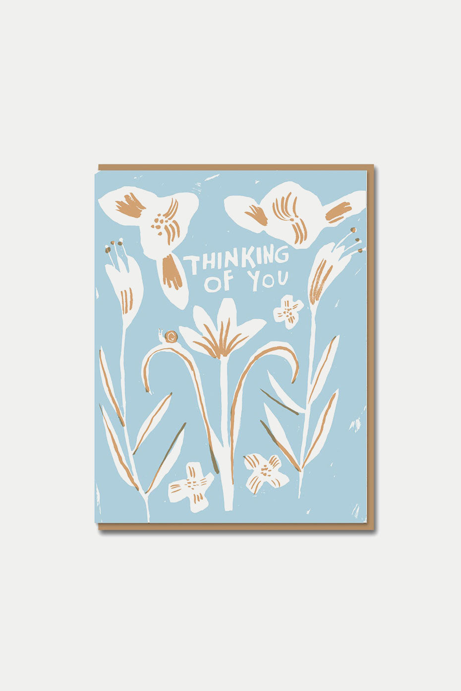 1973 Thinking Of You Lillies Card