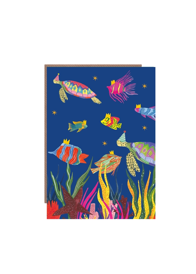 Hutch Cassidy Our Planet Under The Sea Greeting Card