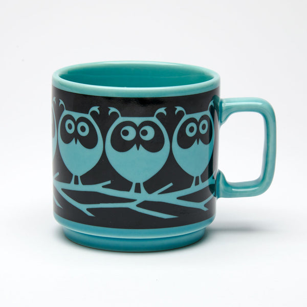 Magpie | Hornsea Owls Mug | Teal
