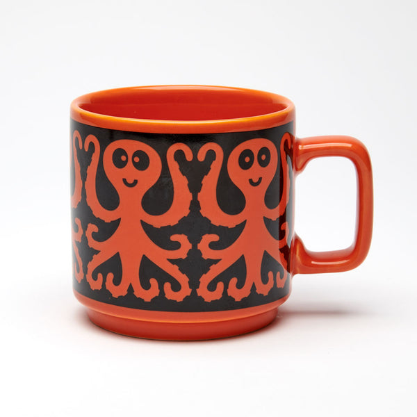Magpie | Hornsea Octopus Mug | Orange