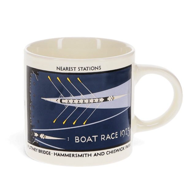 TFL Vintage Poster "Boat Race" Ceramic Mug