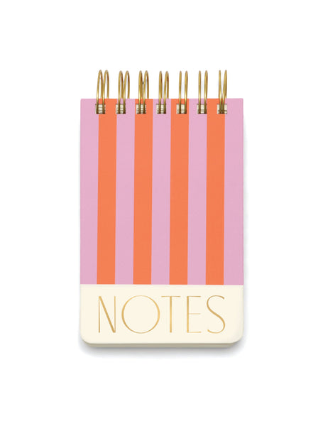 Paddywax Twin Wire Notepad - Stripes