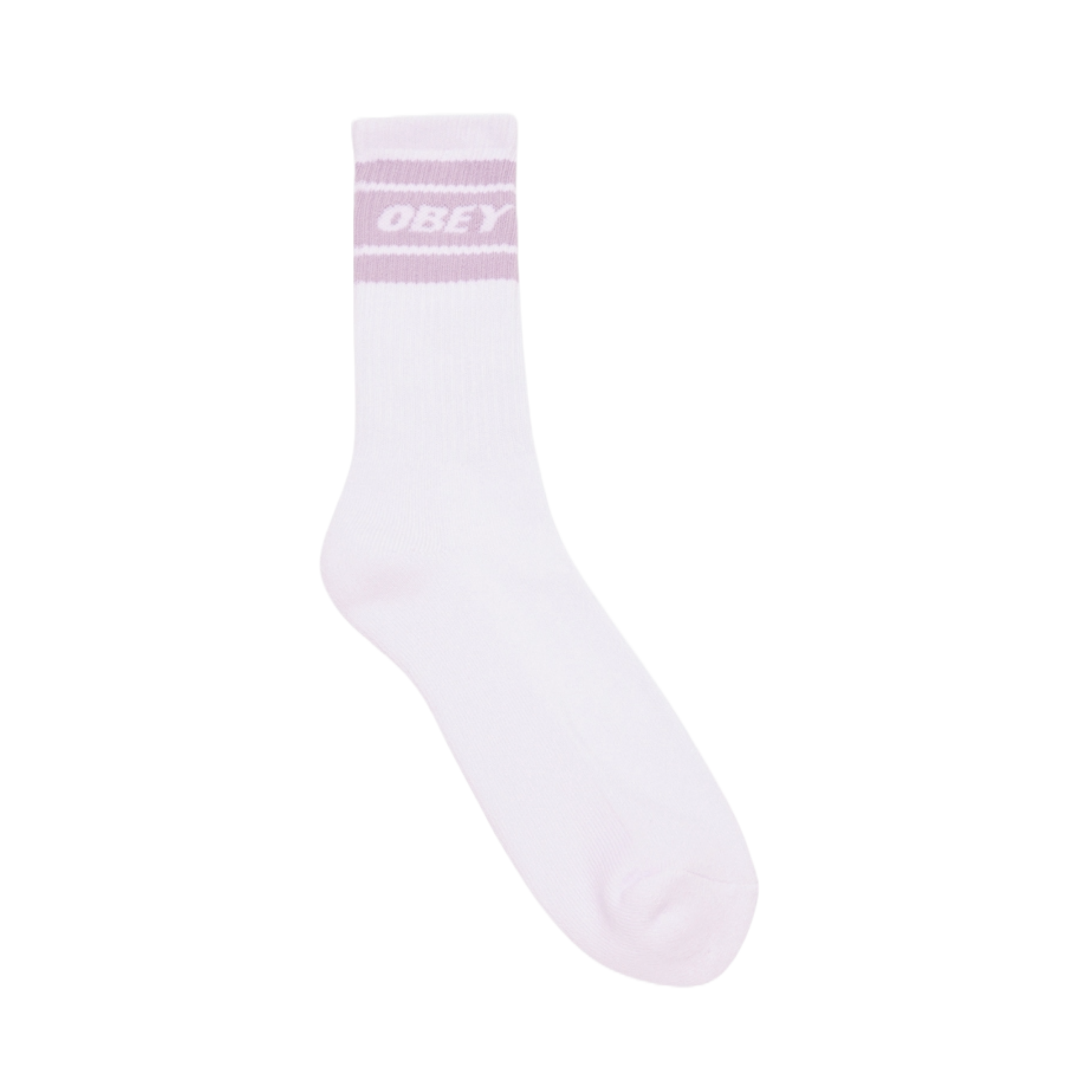 OBEY Cooper Socks - Orchid Petal / White