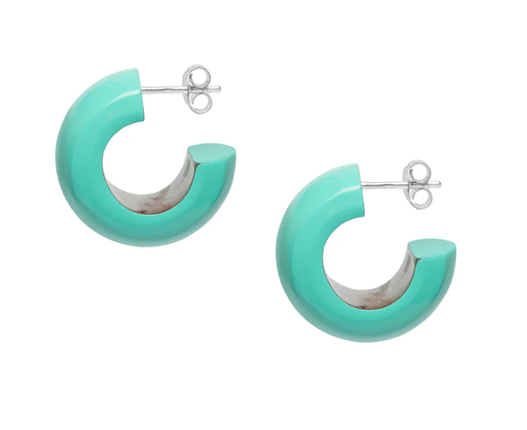 Branch Jewellery Small Rounded Hoop Earrings