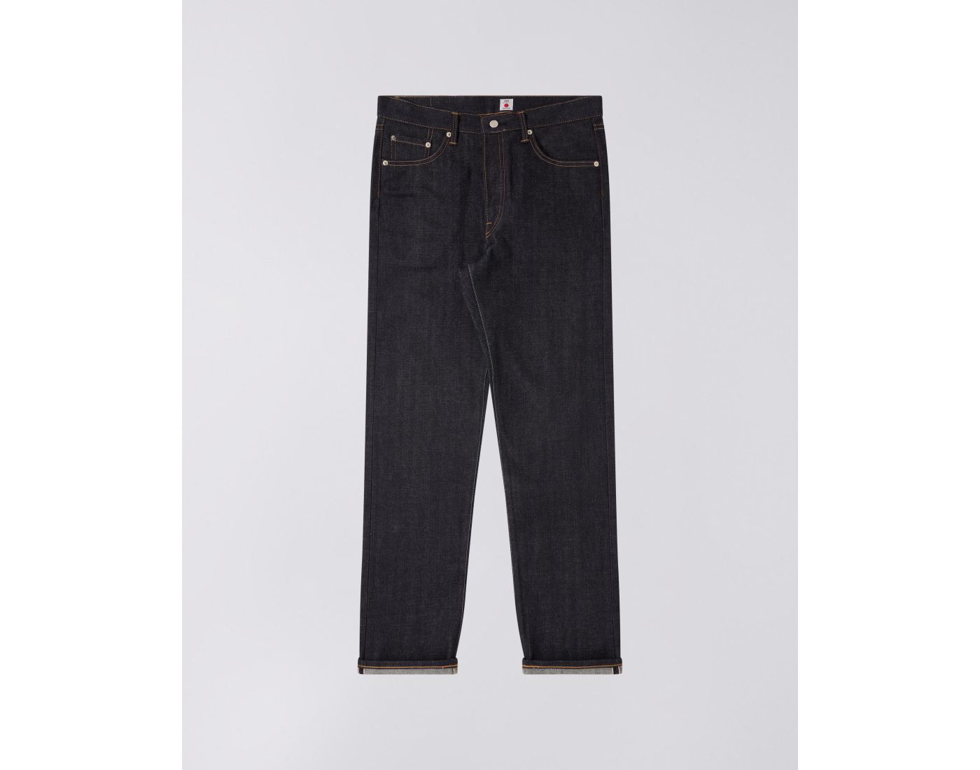 Edwin Loose Straight Jeans - Red Selvedge Blue Unwashed