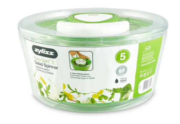 DKB - Zyliss Zyliss Easy Spin 2 Aquavent Salad Spinner