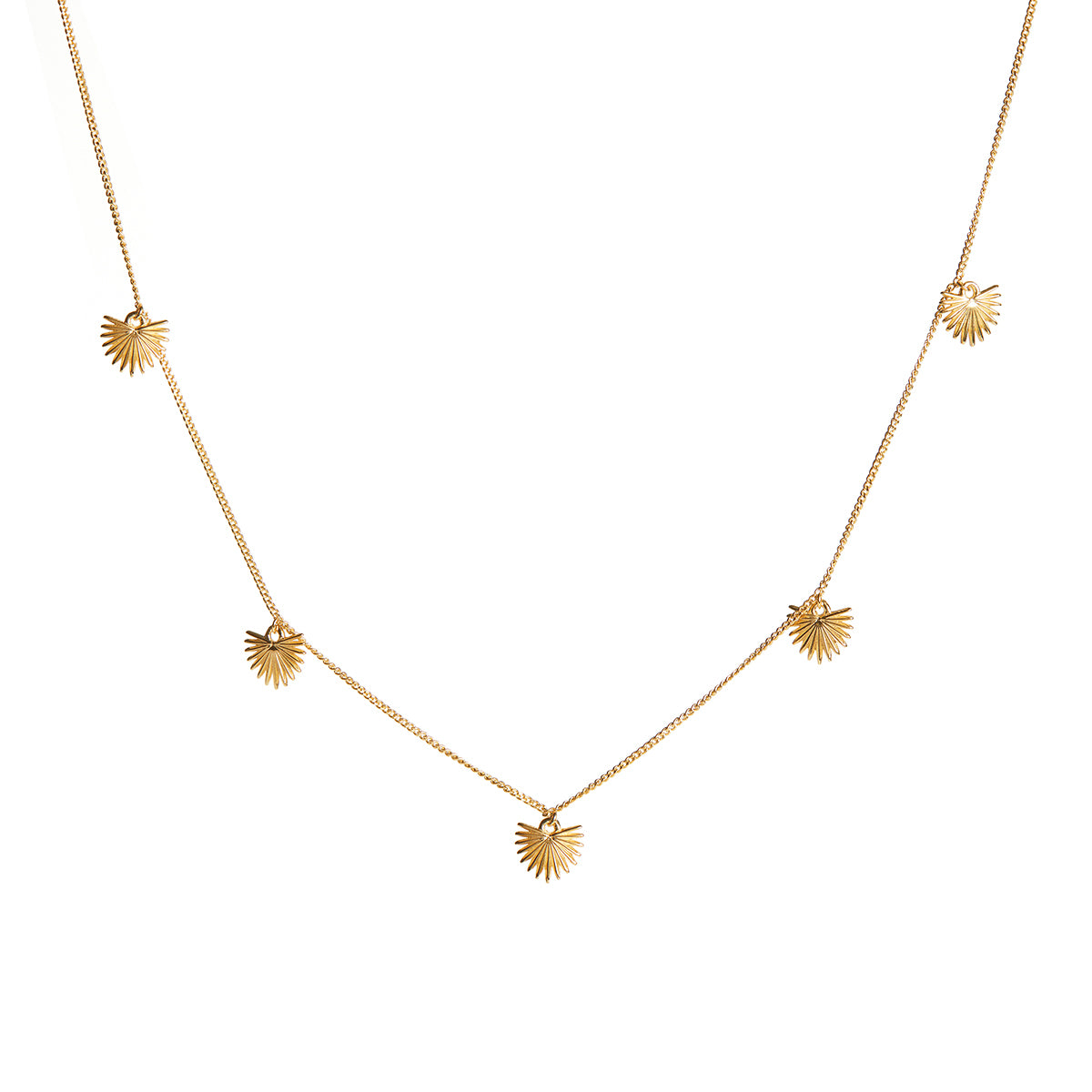 Rachel Entwistle Ishtar Charm Necklace Gold