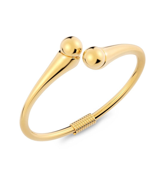 Edblad Diego Bangle In 14k Gold Plating On Stainless Steel