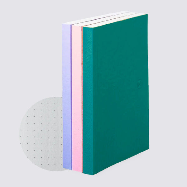 Papersmiths Notebook Trio / Dot Grid - Cool
