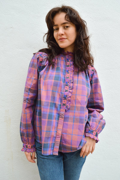 louizon-firestone-purple-checks-top