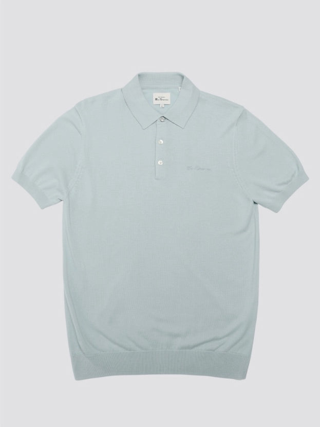 Ben Sherman Signature Short Sleeve Knitted Polo