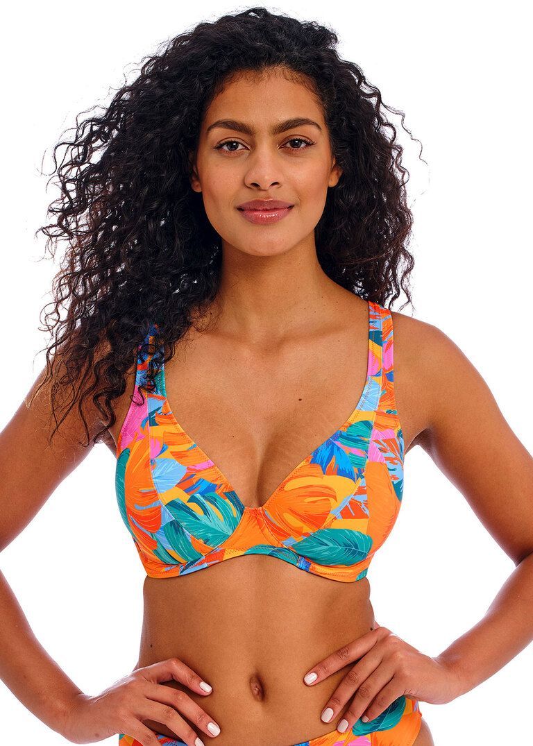 Freya Freya Aloha Coast Bikini Top In Zest