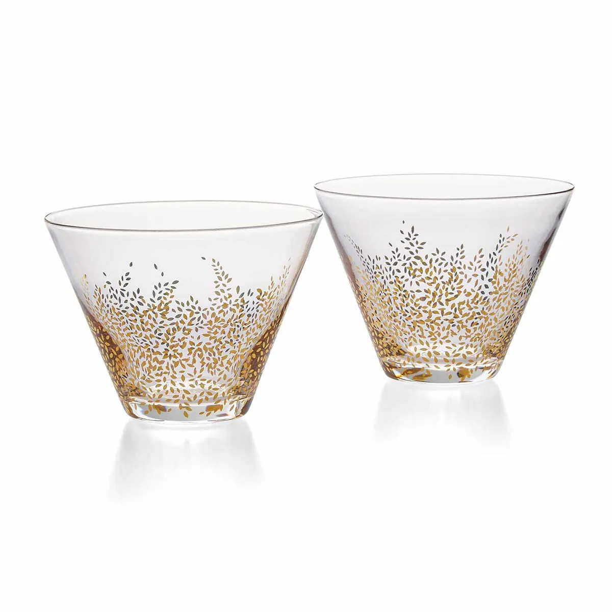 Sara Miller London Chelsea Glass Bowls - Set of 2