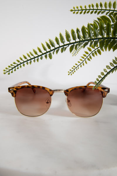24 COLOURS Bram Sunglasses - Brown
