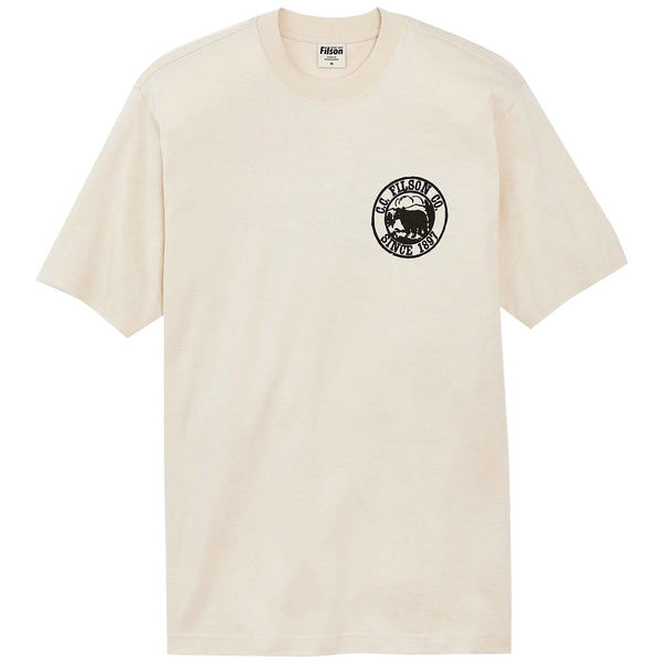 Filson Frontier Graphic T-shirt - Natural/bear