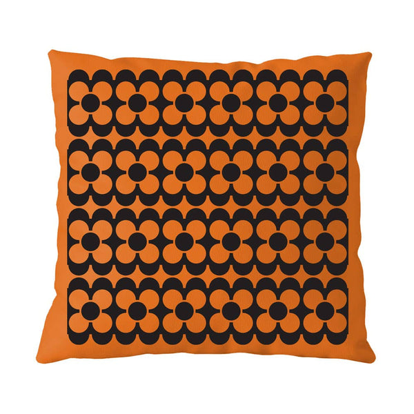 Magpie X Hornsea Cushion Repeat Flower: Orange