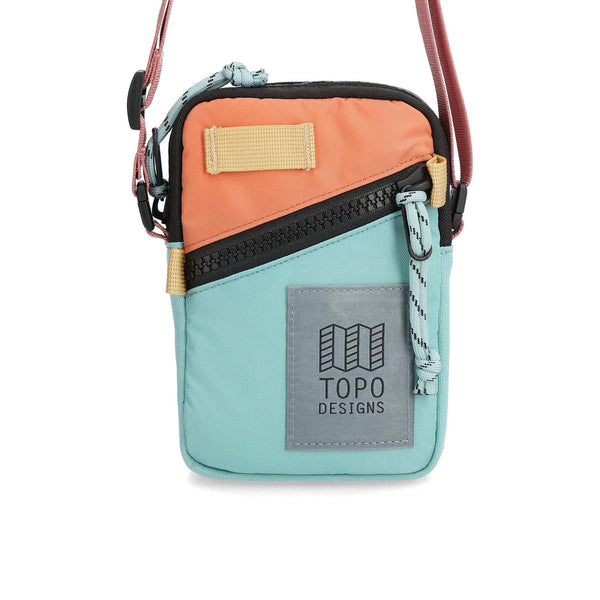 Topo Designs Mini Shoulder Bag - Rose / Geode Green
