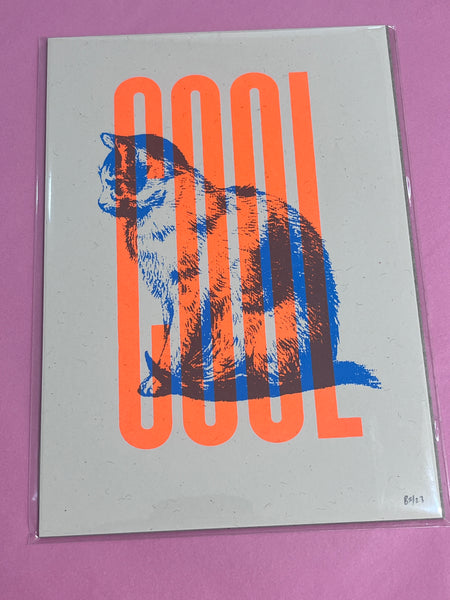 Basil and Ford Cool Cat Print