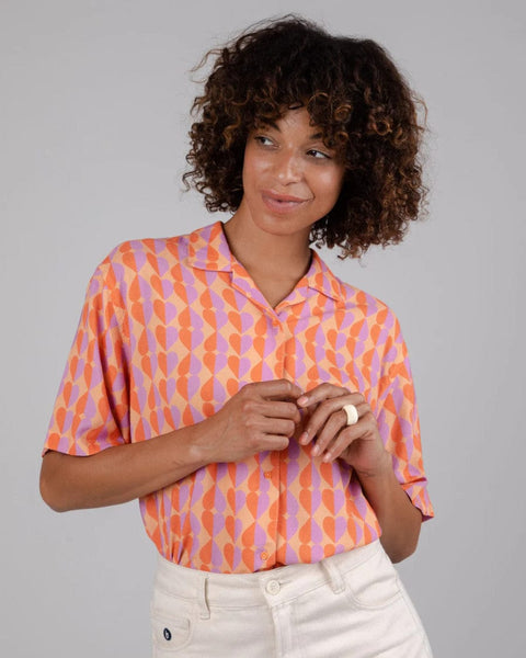 Brava Fabrics Aloha Shirt Gummie Apricot