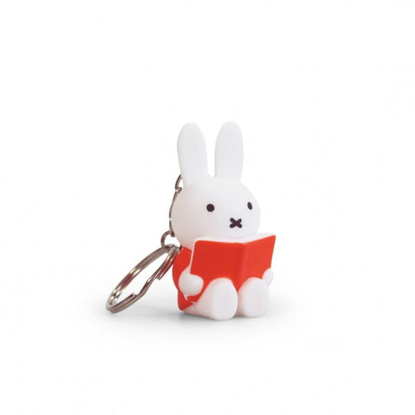 Miffy With Red Book Keyring